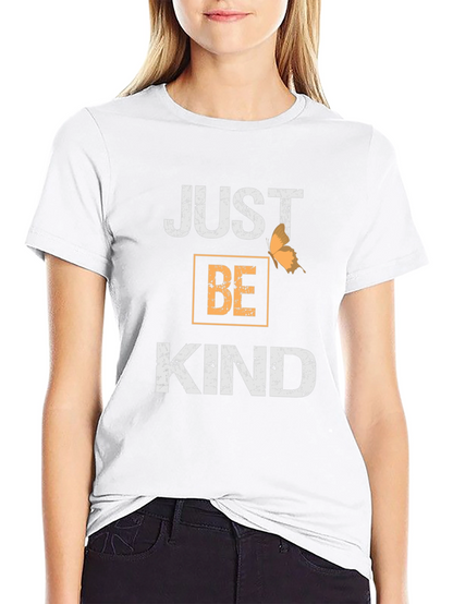 Just Be Kind Graphic Tee - Black