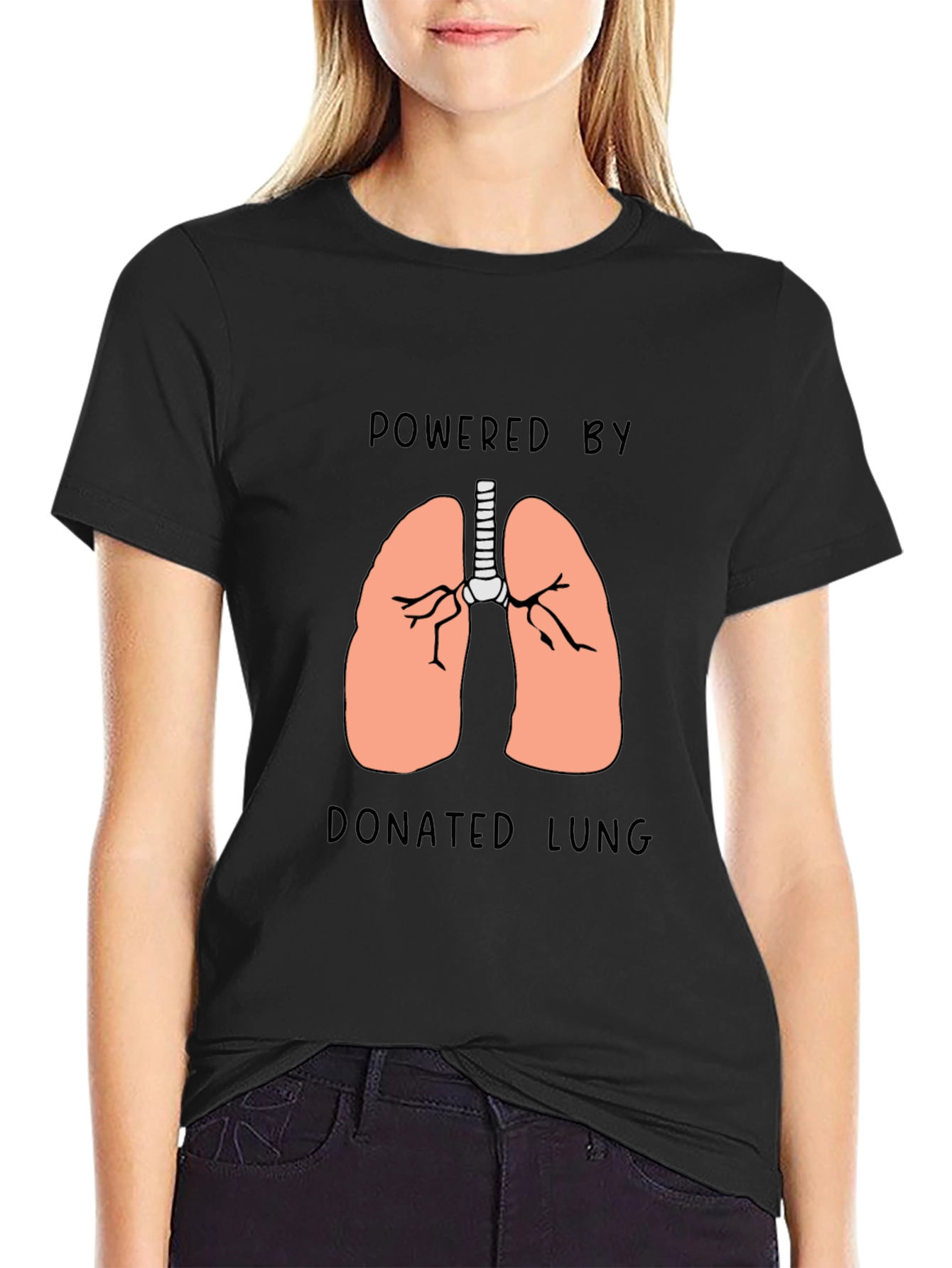Donated Lung T-Shirt - Organ Recipient Gift