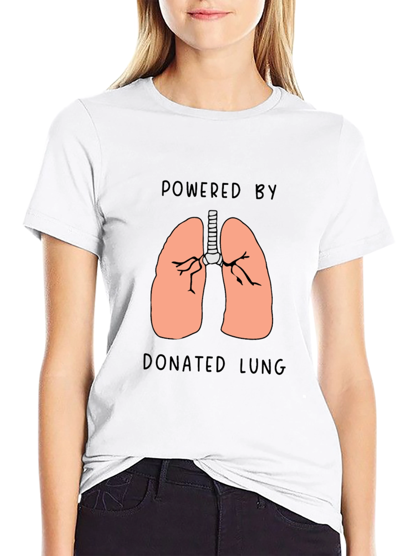 Donated Lung T-Shirt - Organ Recipient Gift
