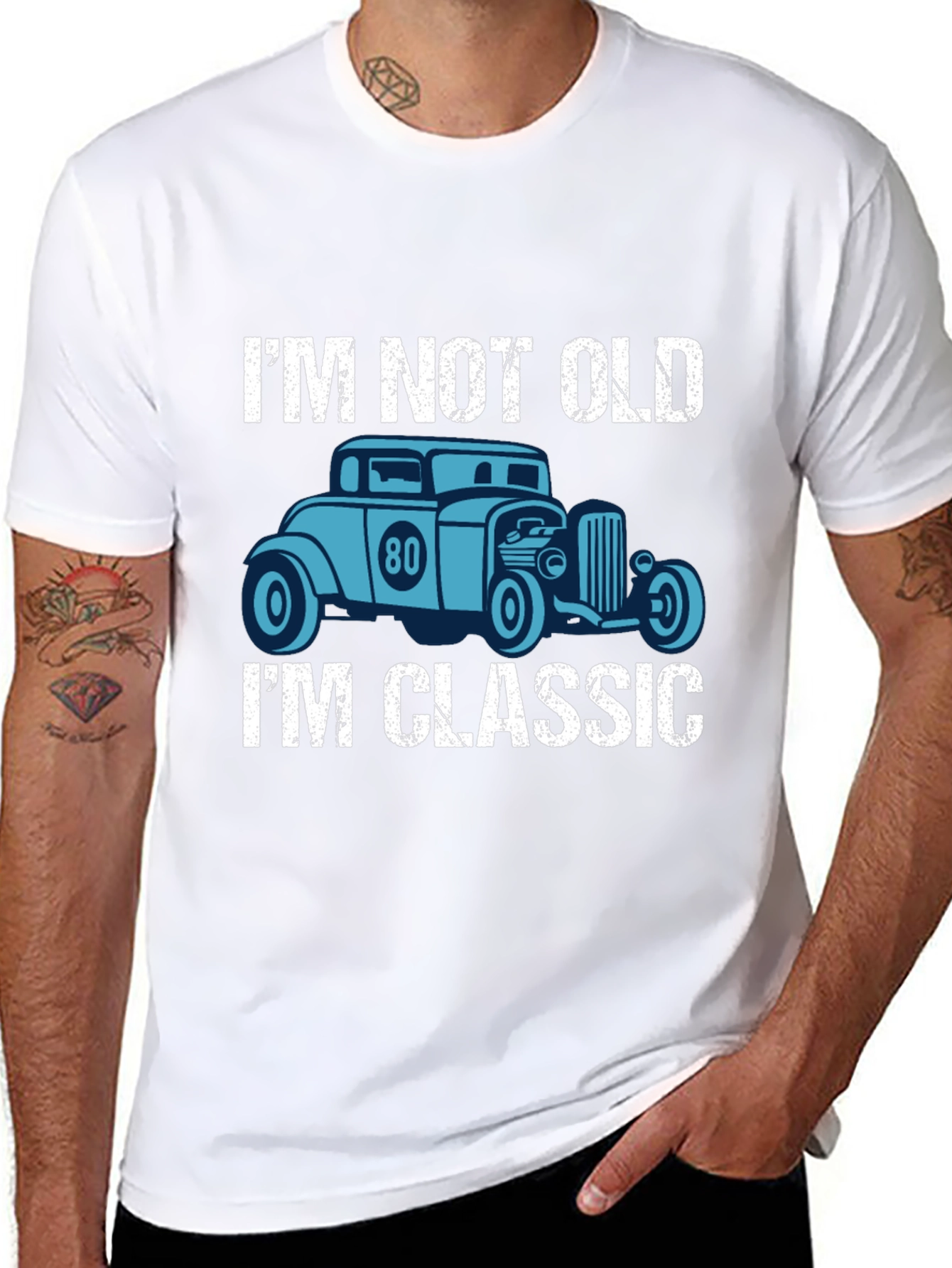 Im Not Old Im Classic Car Graphic T-Shirt