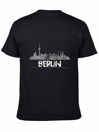 Berlin Skyline Graphic Tee - Modern Cityscape Shirt
