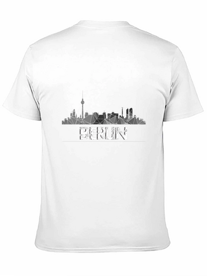 Berlin Skyline Graphic Tee - Modern Cityscape Shirt
