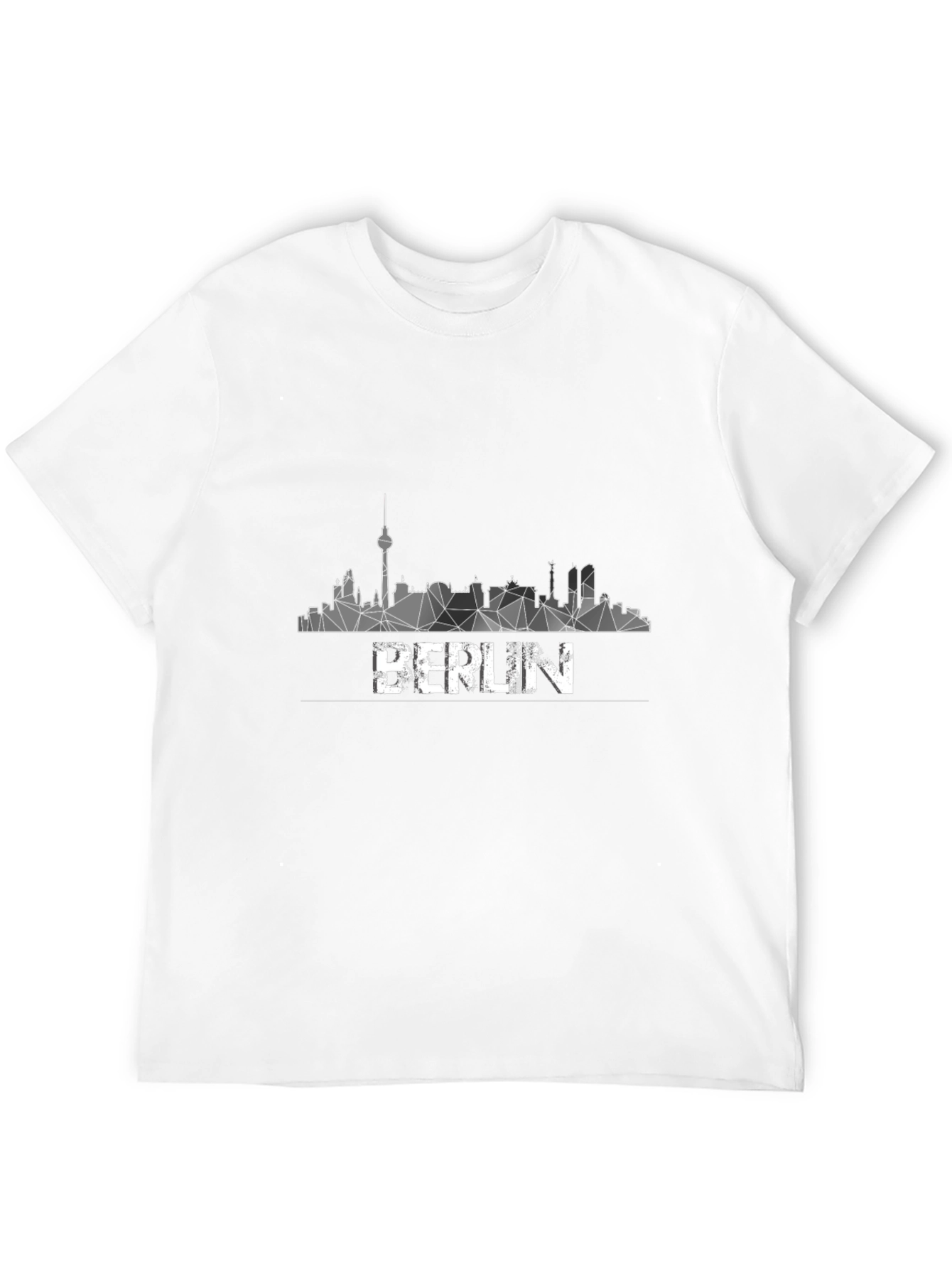 Berlin Skyline Graphic Tee - Modern Cityscape Shirt
