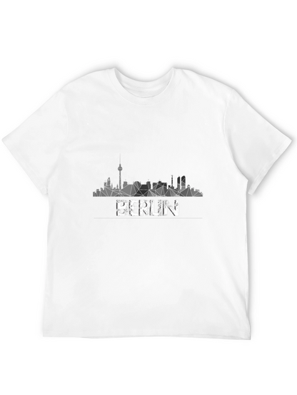 Berlin Skyline Graphic Tee - Modern Cityscape Shirt