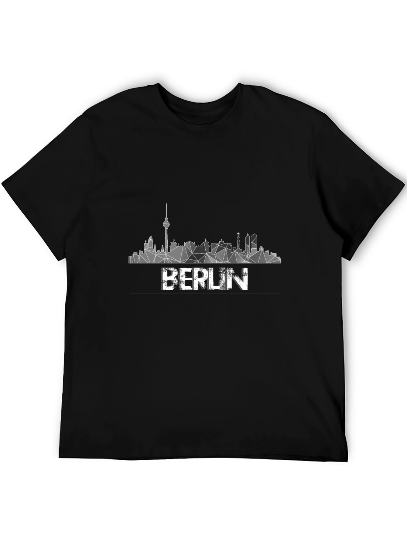 Berlin Skyline Graphic Tee - Modern Cityscape Shirt