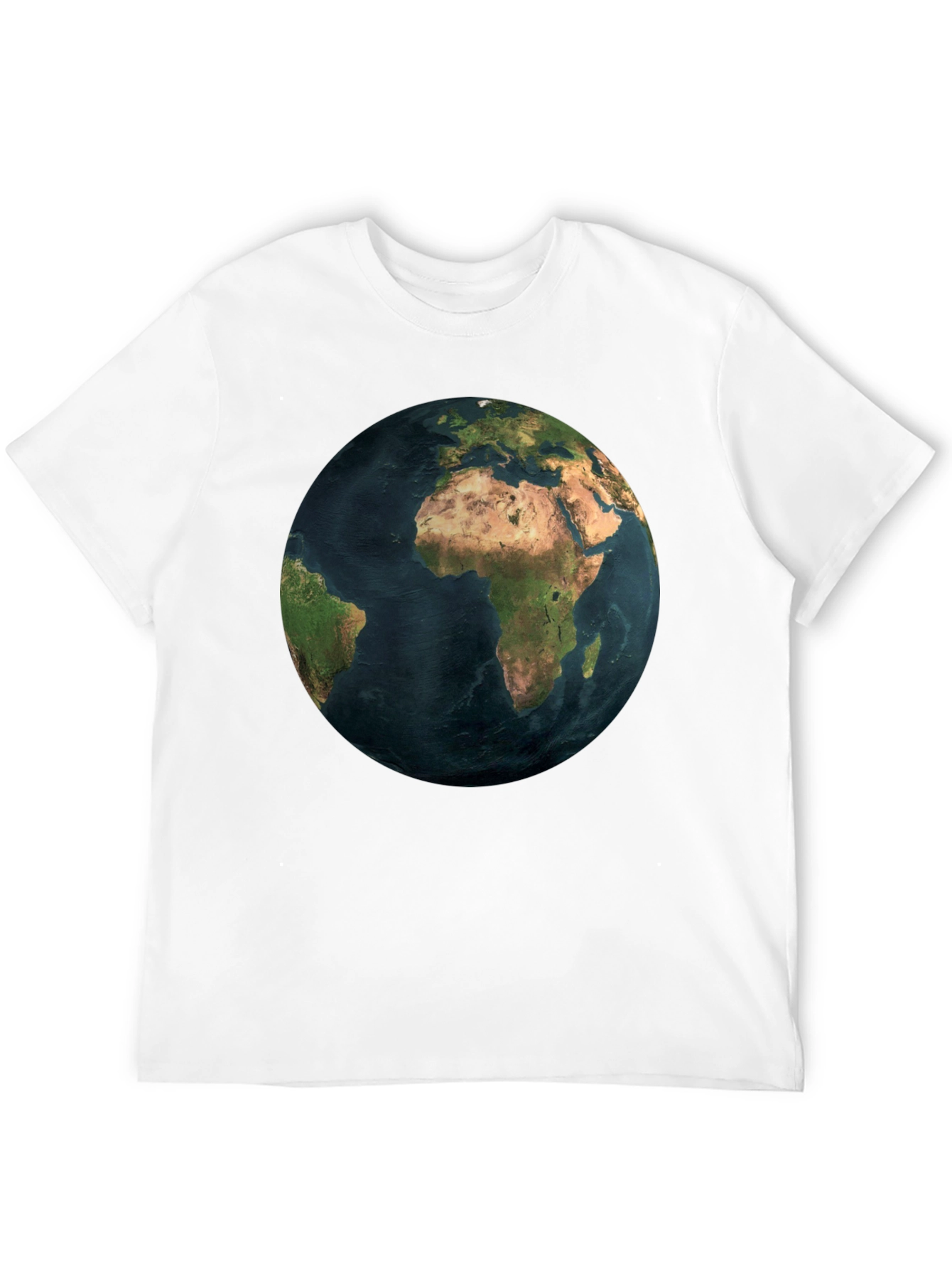 Earth Graphic Black T-Shirt - Global Design