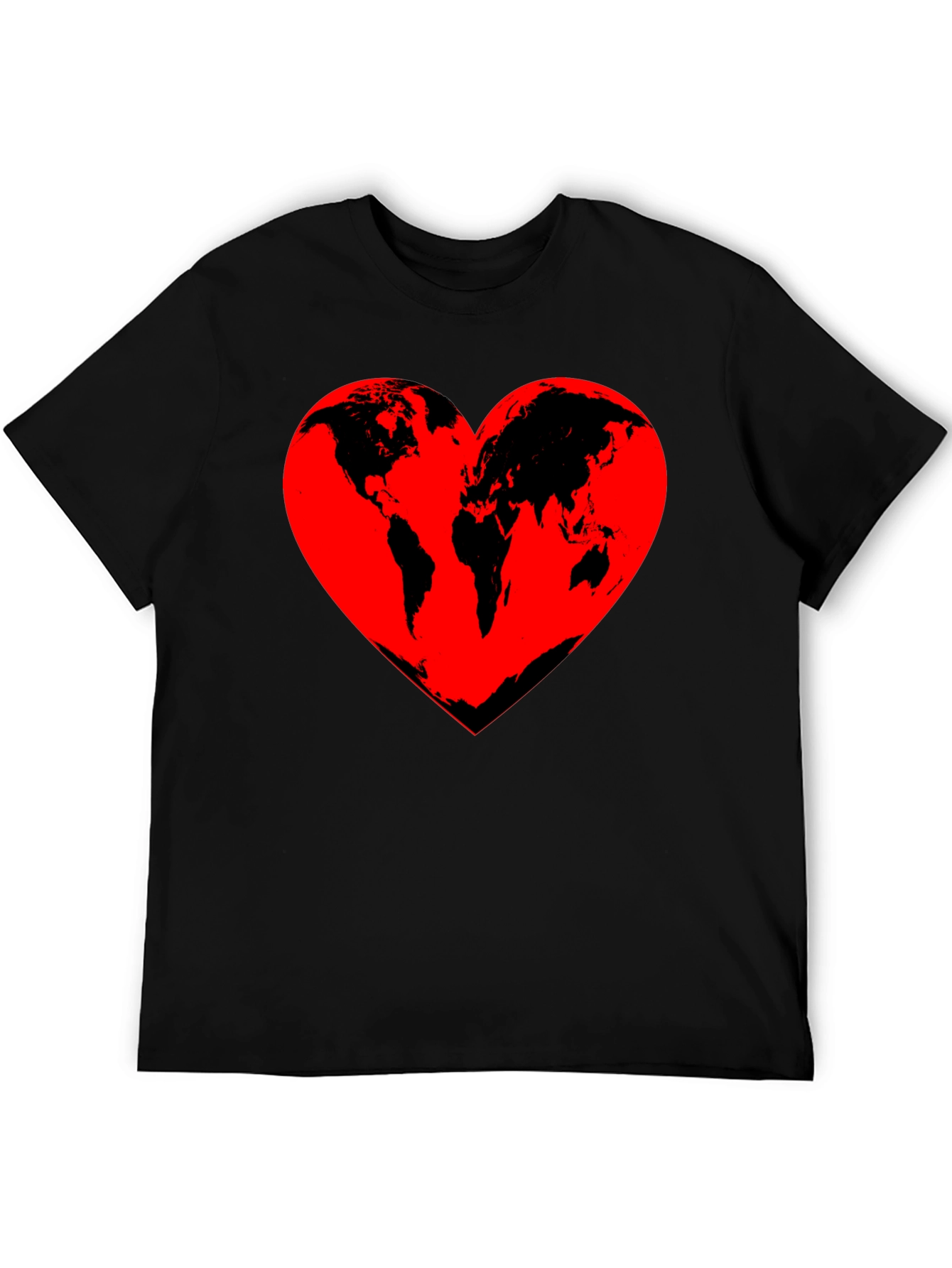 World Heart T-Shirt - Love Our Planet Tee