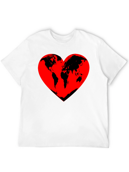 World Heart T-Shirt - Love Our Planet Tee