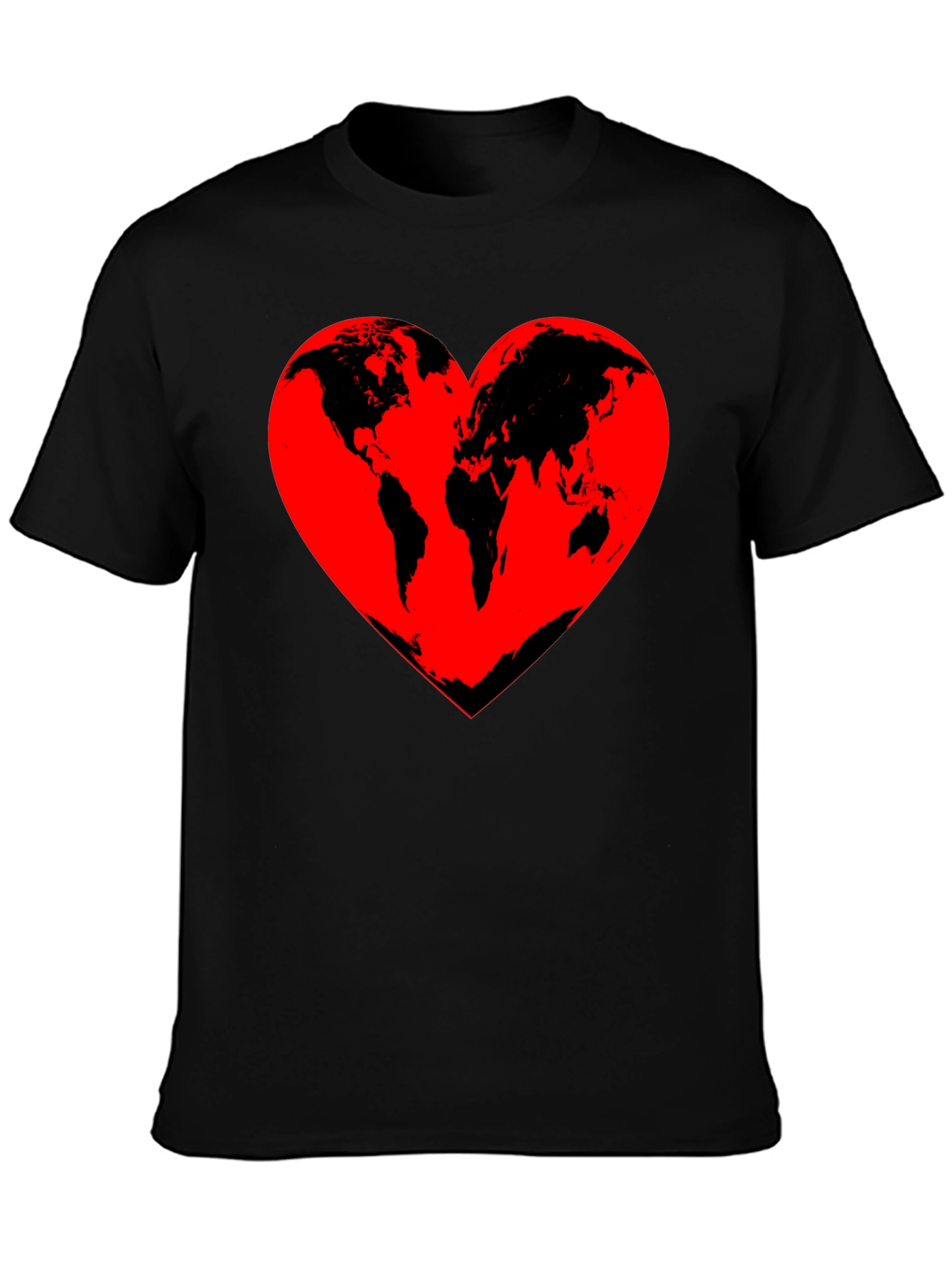 World Heart T-Shirt - Love Our Planet Tee