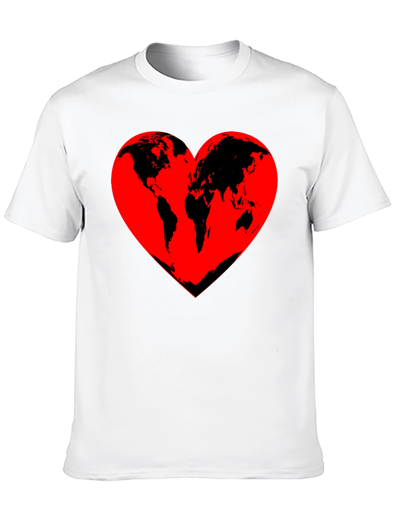 World Heart T-Shirt - Love Our Planet Tee