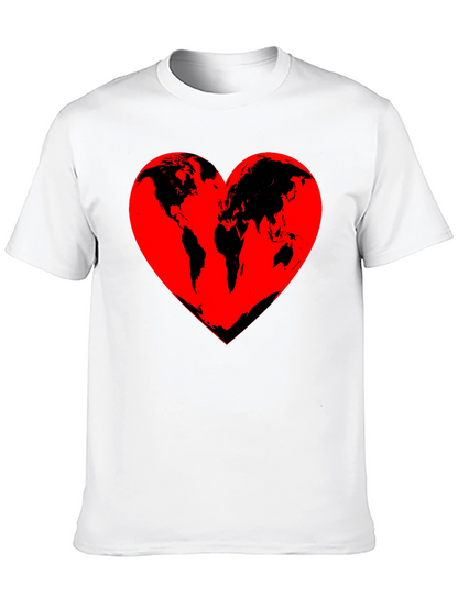 World Heart T-Shirt - Love Our Planet Tee