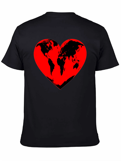 World Heart T-Shirt - Love Our Planet Tee