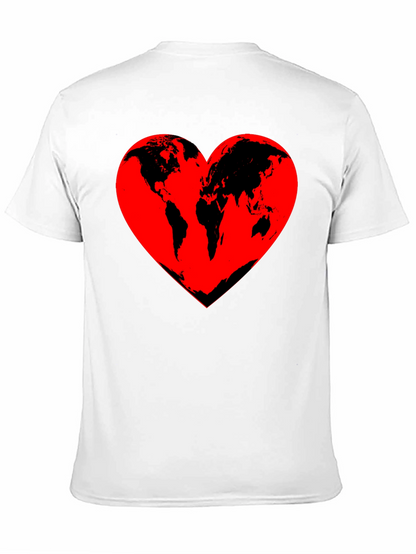 World Heart T-Shirt - Love Our Planet Tee