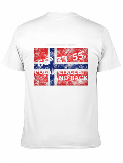 Norway Flag Polar Circle T-Shirt