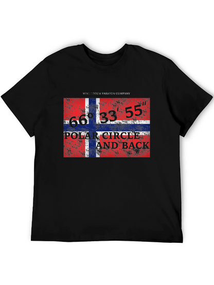 Norway Flag Polar Circle T-Shirt