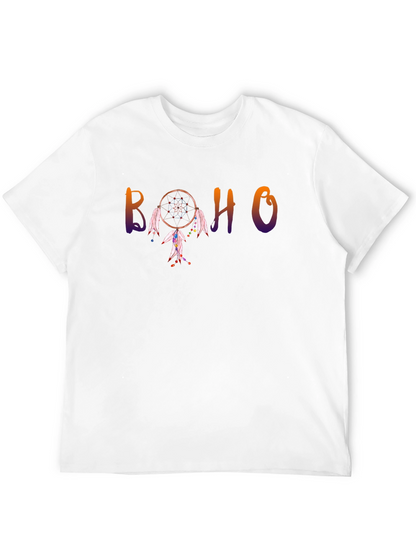 Boho Dreamcatcher Graphic Tee - Stylish Comfort