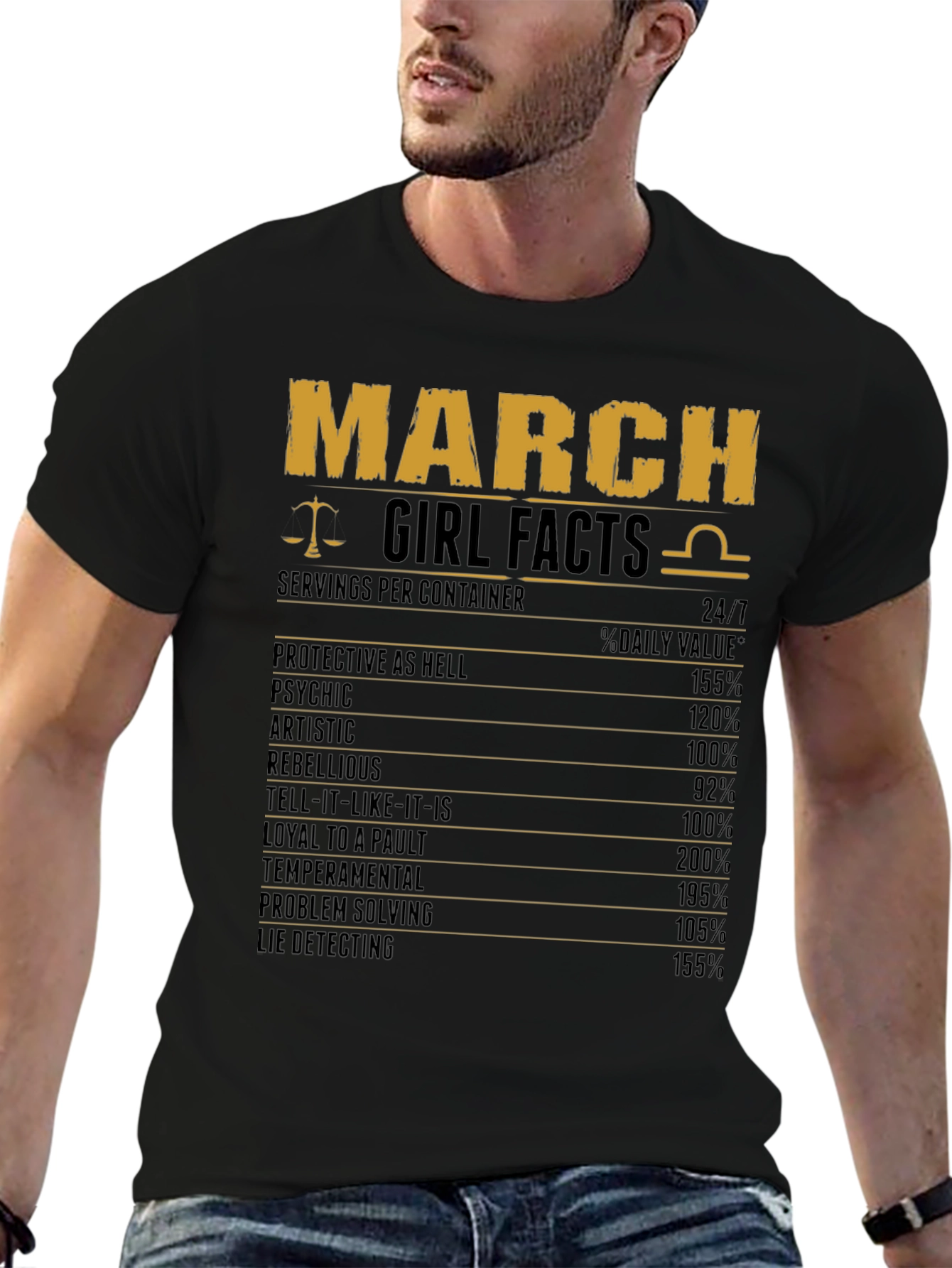 March Girl Facts T-Shirt