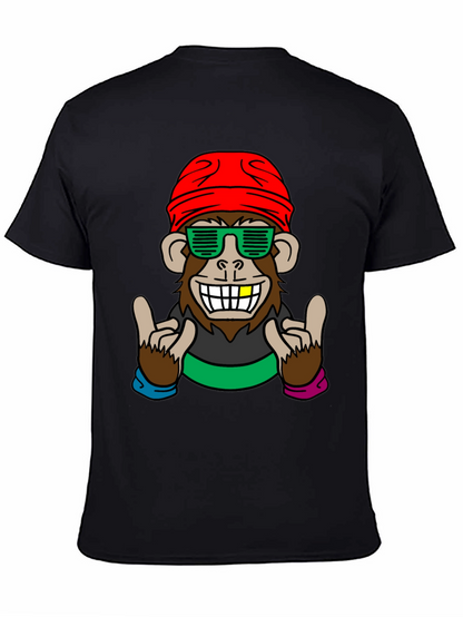 Cool Monkey Graphic Tee - Fun Novelty Shirt
