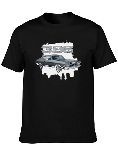 396 Muscle Car Graphic Tee - Black