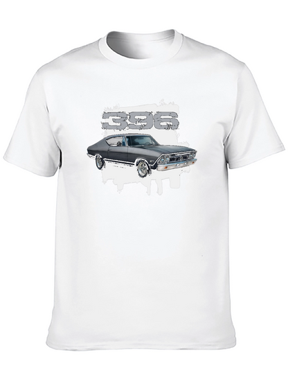 396 Muscle Car Graphic Tee - Black