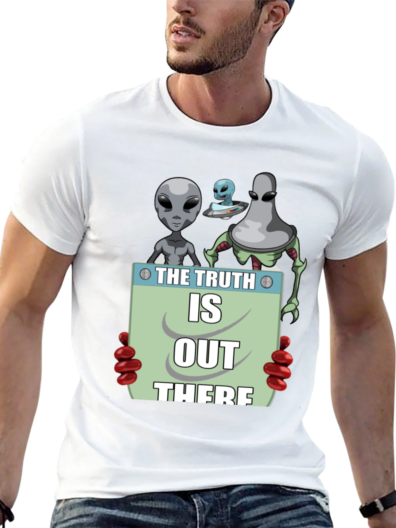The Truth Is Out There Alien Graphic T-Shirt