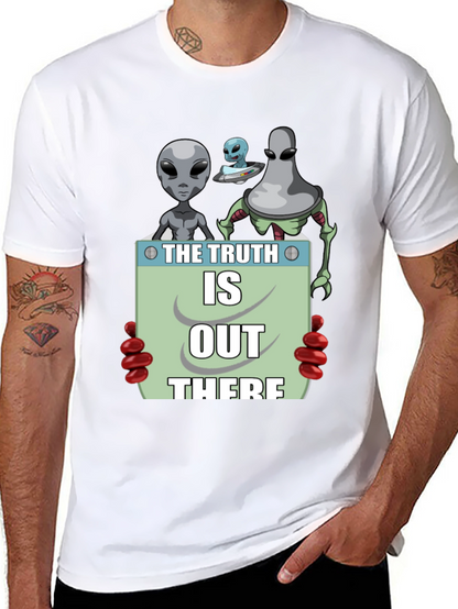 The Truth Is Out There Alien Graphic T-Shirt