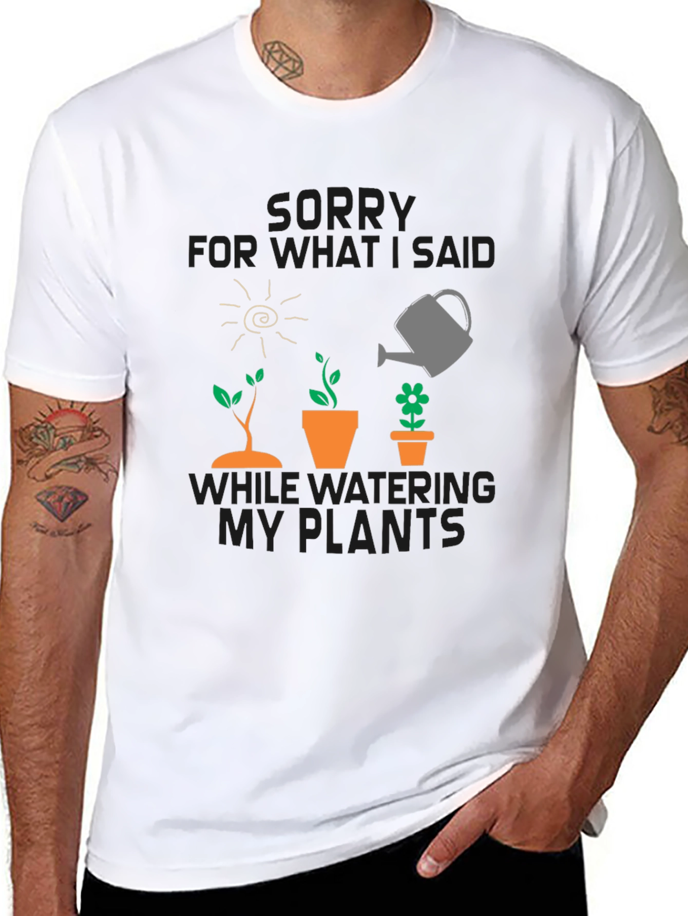 Gardeners Apology T-Shirt - Funny Plant Lover Tee