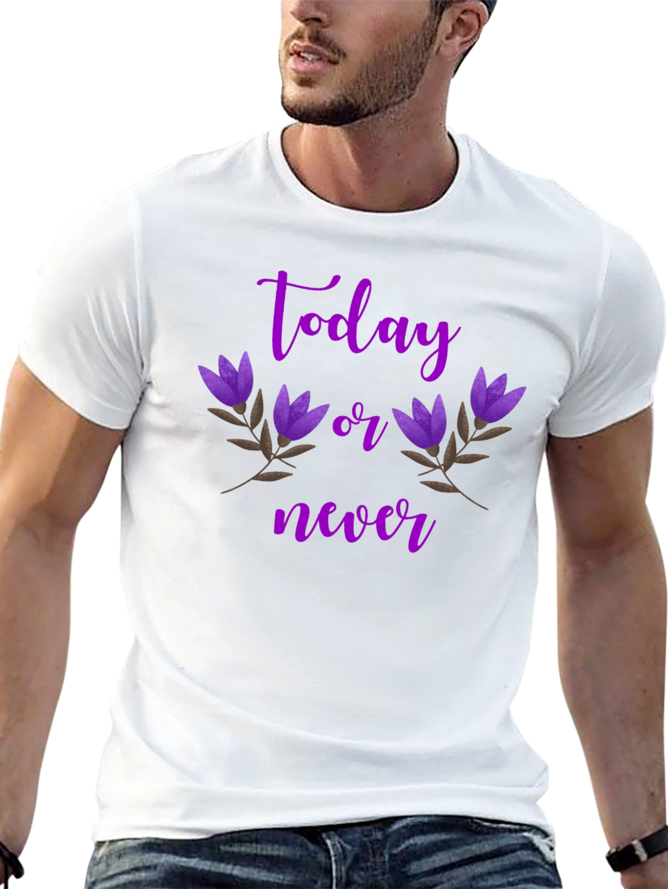 Today or Never Graphic T-Shirt