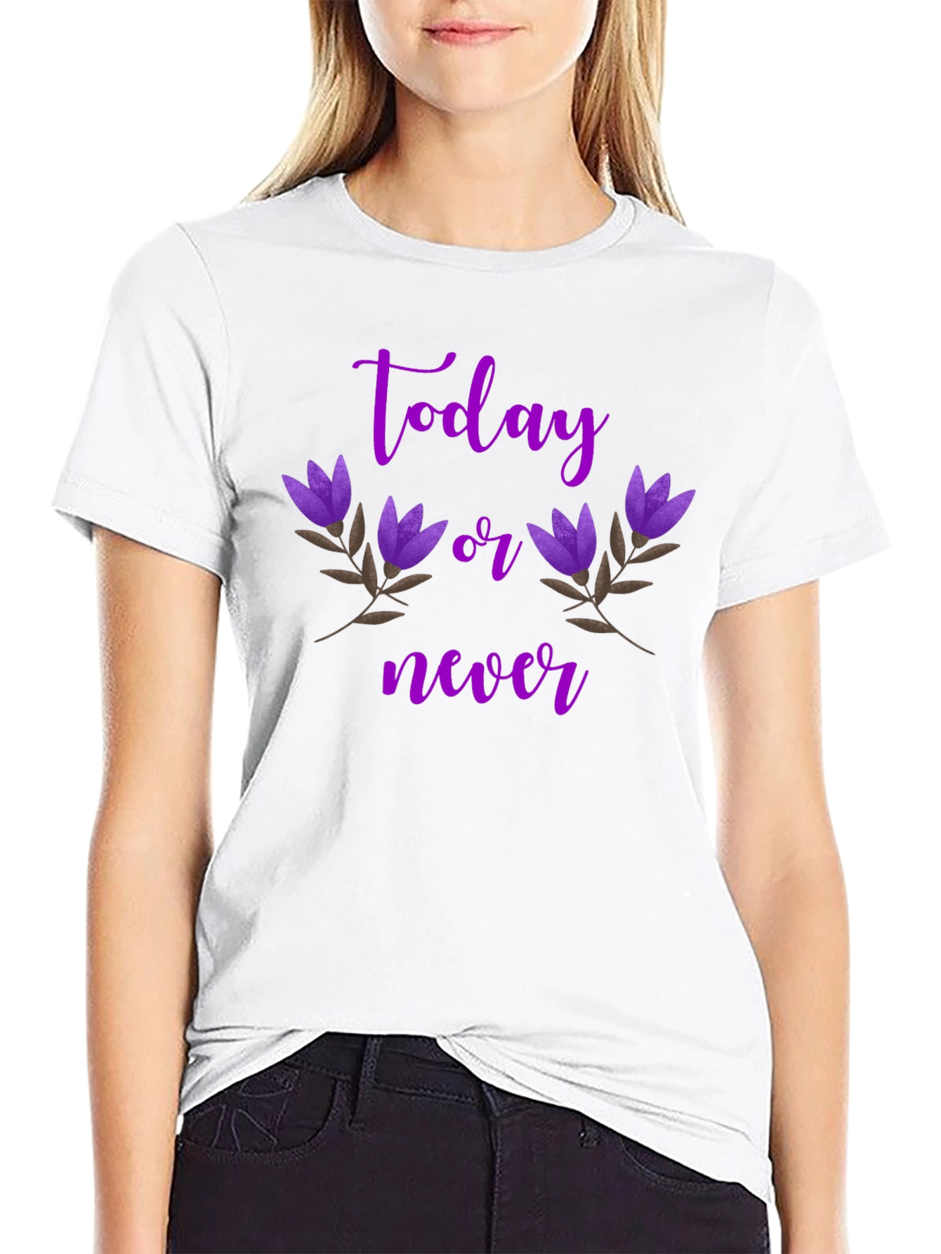 Today or Never Graphic T-Shirt