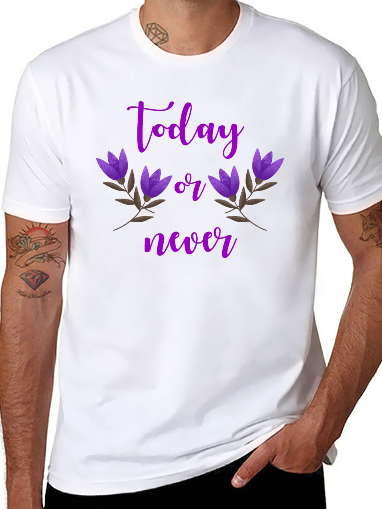 Today or Never Graphic T-Shirt