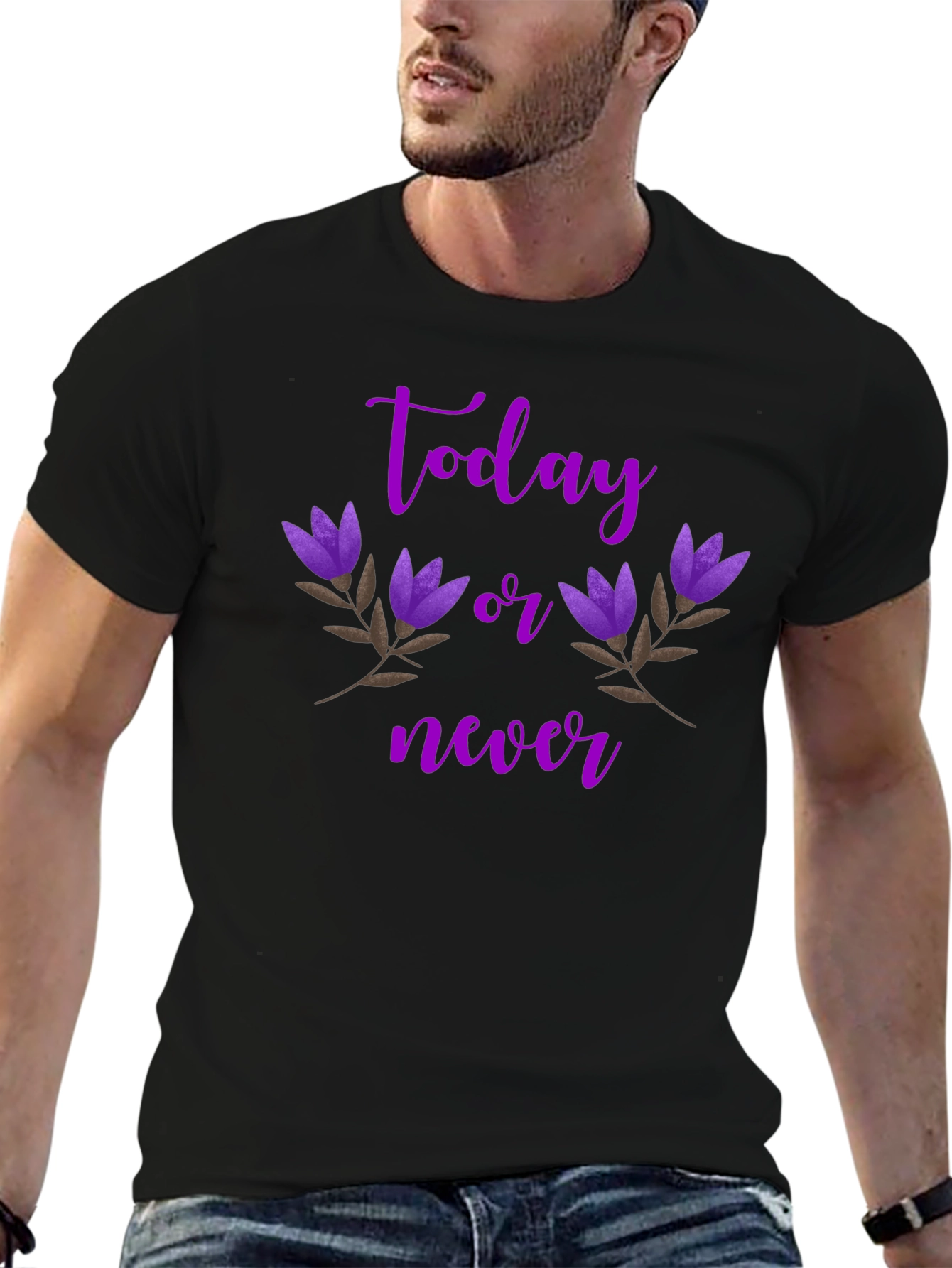 Today or Never Graphic T-Shirt