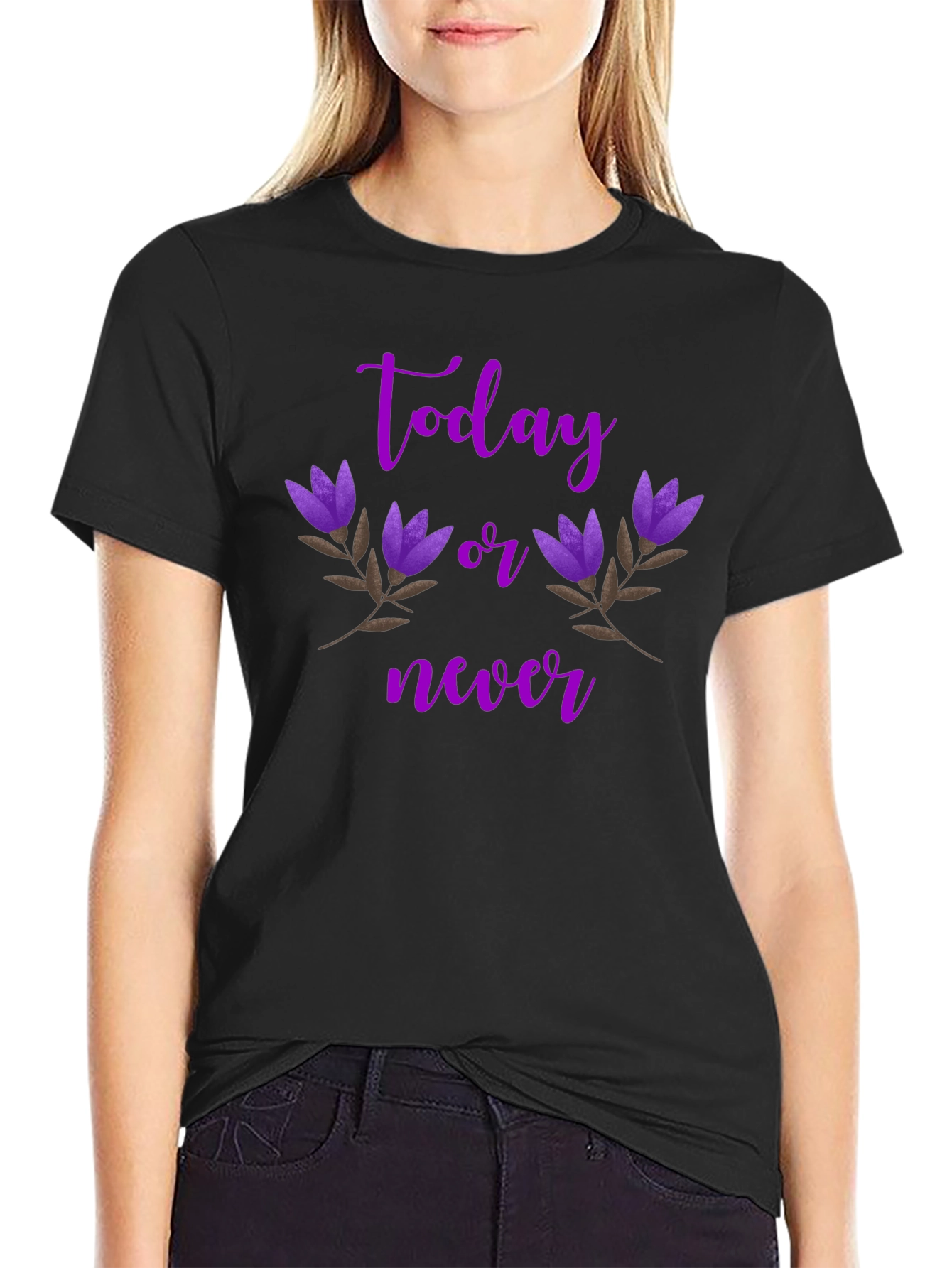 Today or Never Graphic T-Shirt