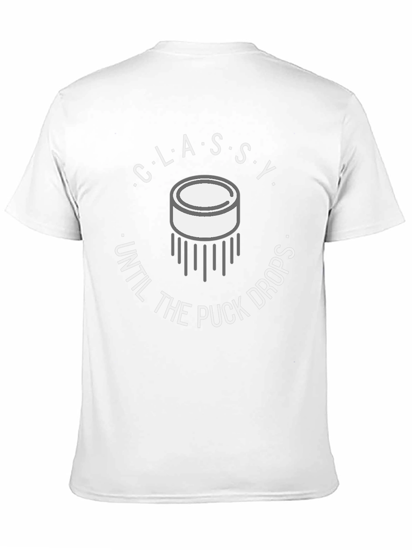 Classy Until the Puck Drops Graphic Tee