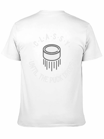 Classy Until the Puck Drops Graphic Tee