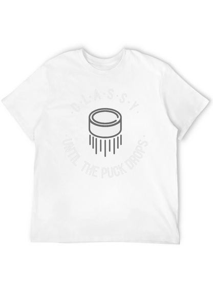 Classy Until the Puck Drops Graphic Tee
