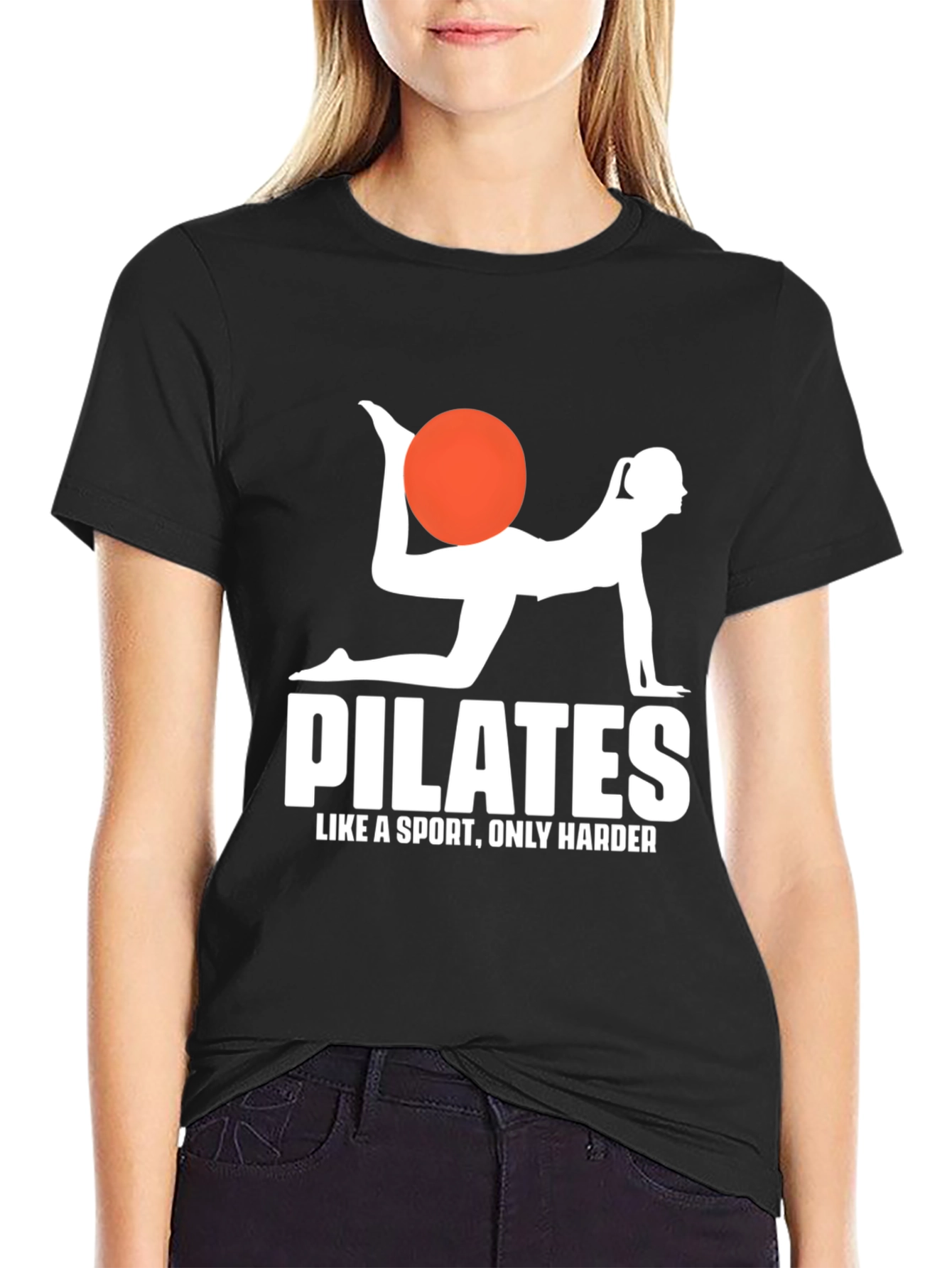 Pilates T-Shirt - Like a Sport Only Harder