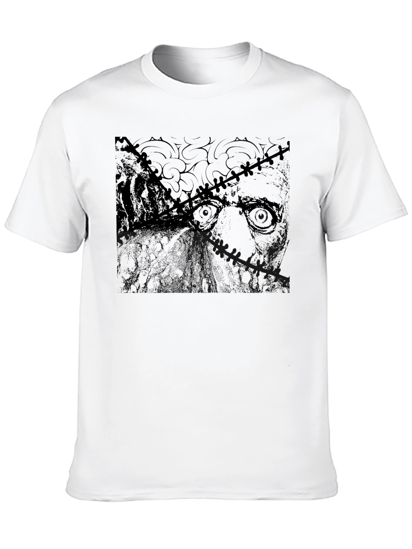 Unique Graphic Tee - Dark Zombie Style