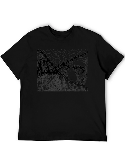 Unique Graphic Tee - Dark Zombie Style