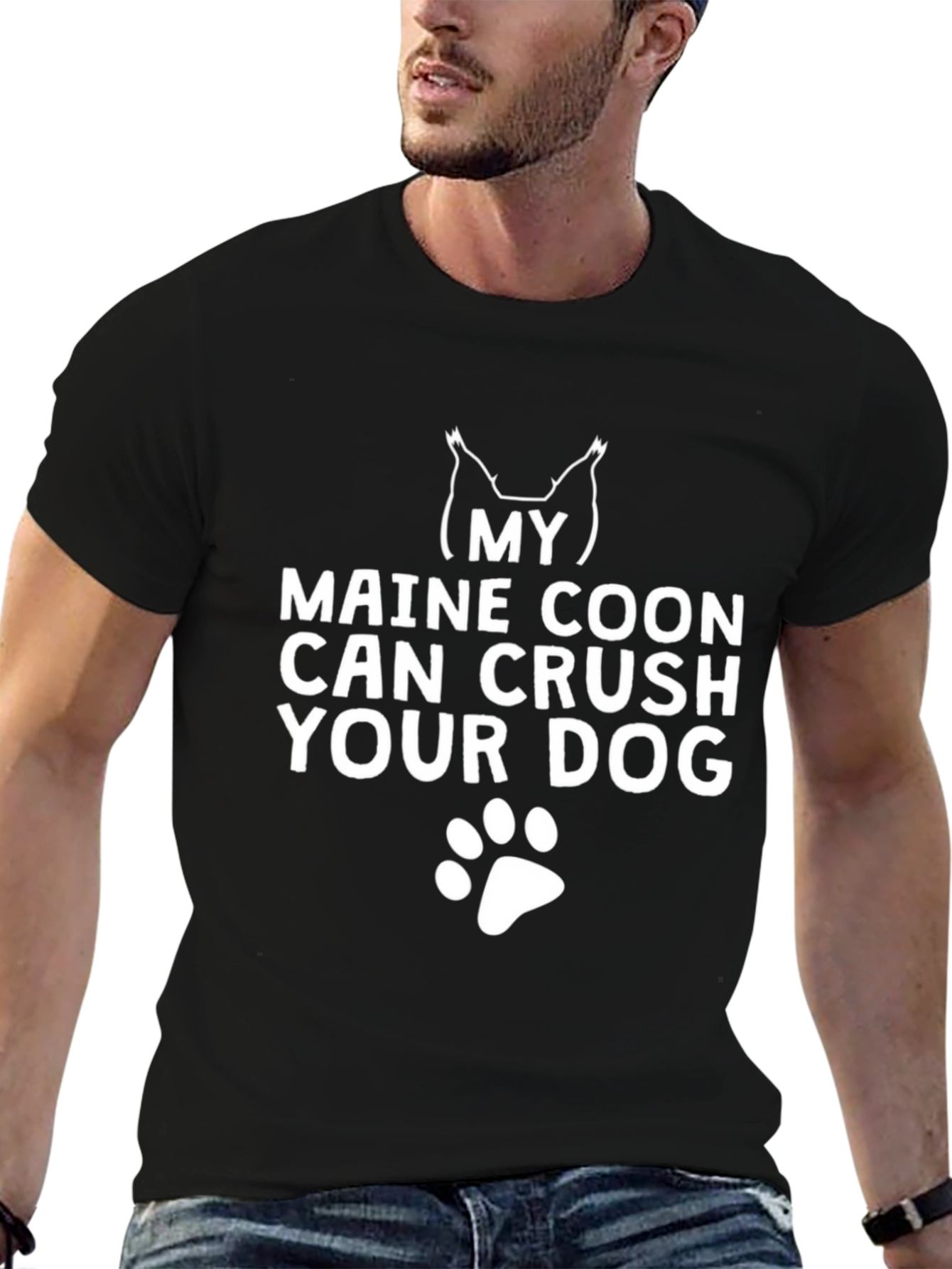 My Maine Coon Can Crush Your Dog T-Shirt