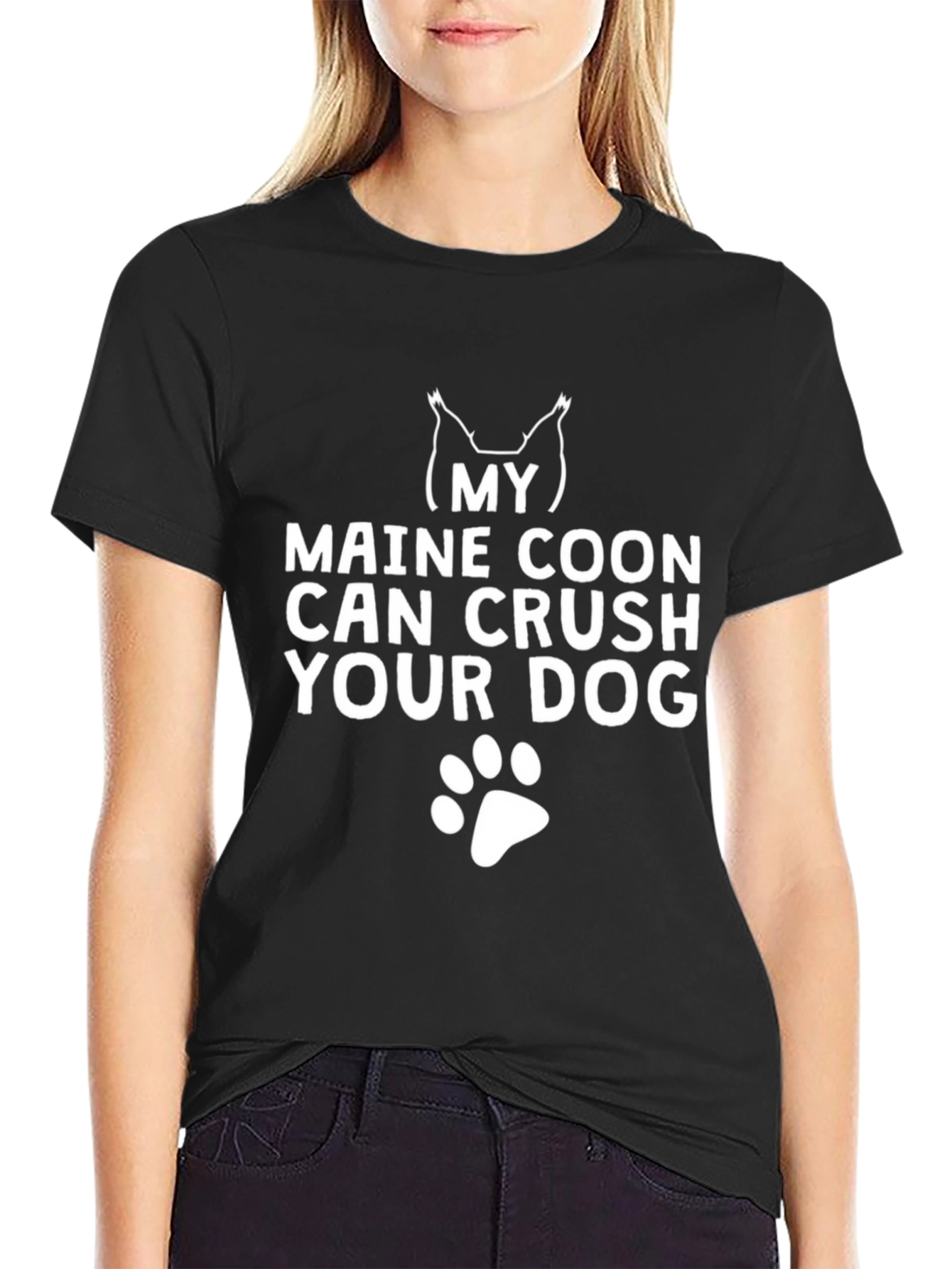 My Maine Coon Can Crush Your Dog T-Shirt