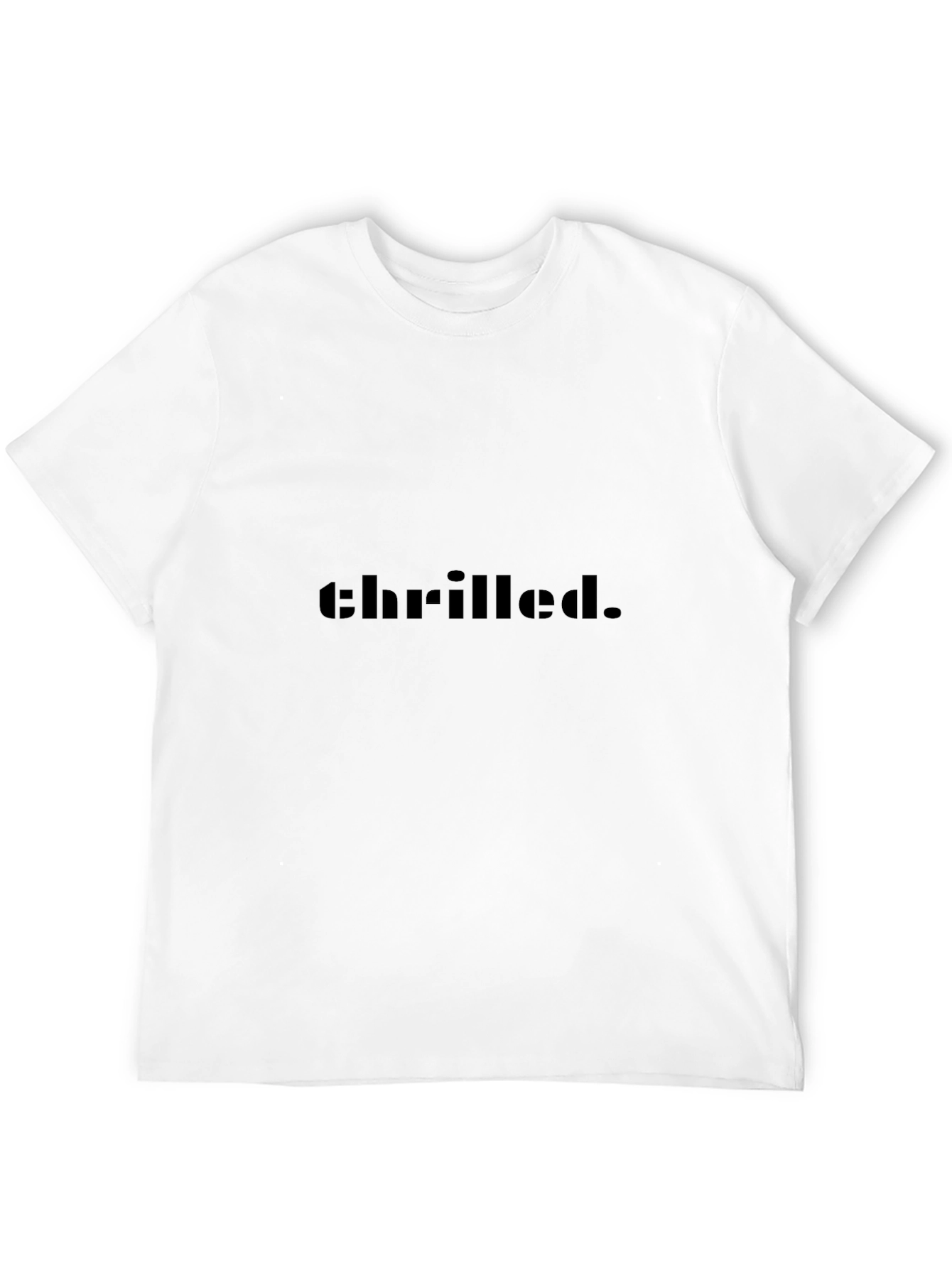 Chrilled Black T-Shirt