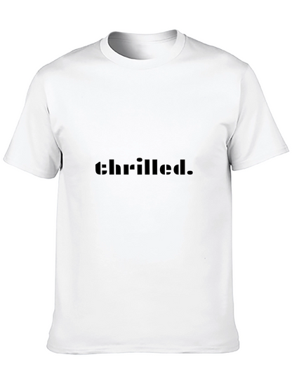 Chrilled Black T-Shirt