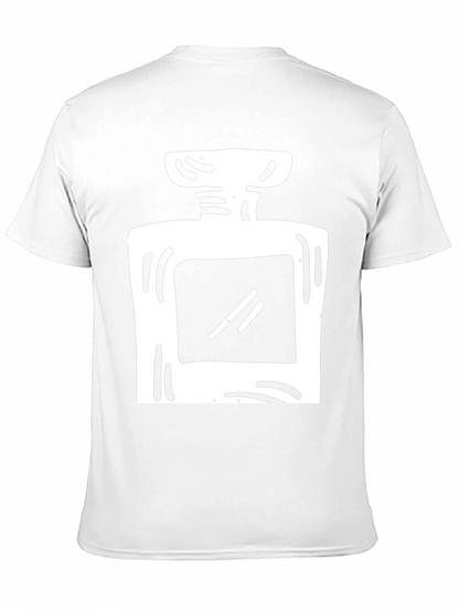 Trendy Perfume Bottle Graphic T-Shirt