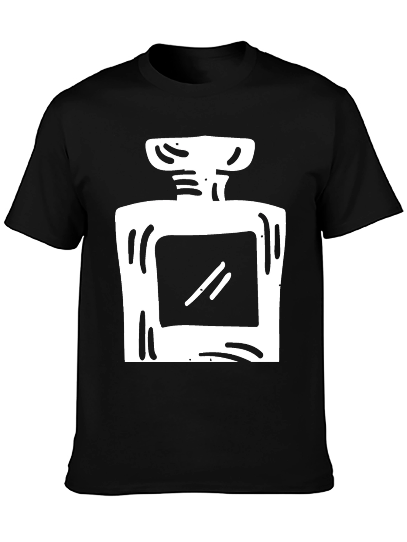 Trendy Perfume Bottle Graphic T-Shirt