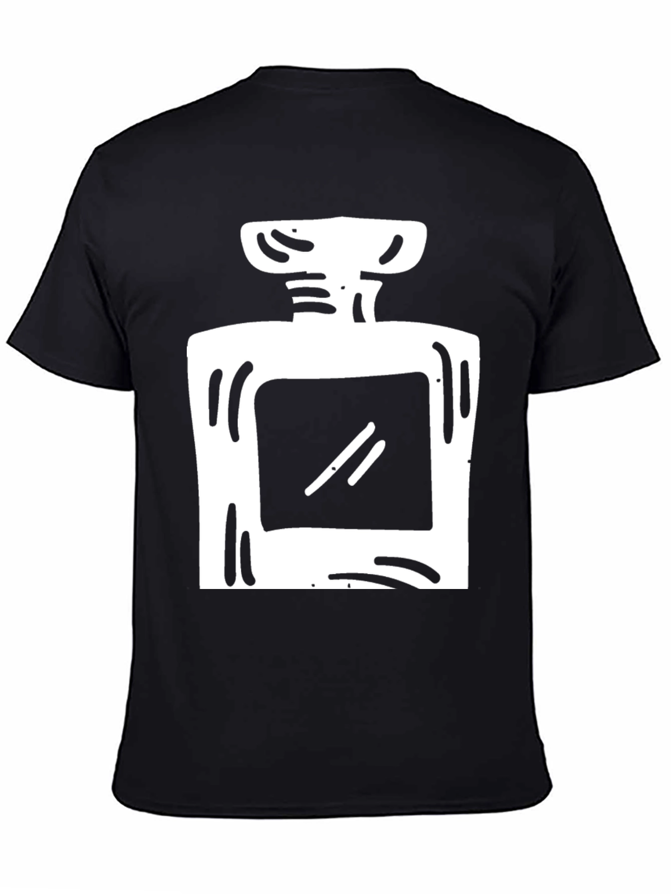 Trendy Perfume Bottle Graphic T-Shirt