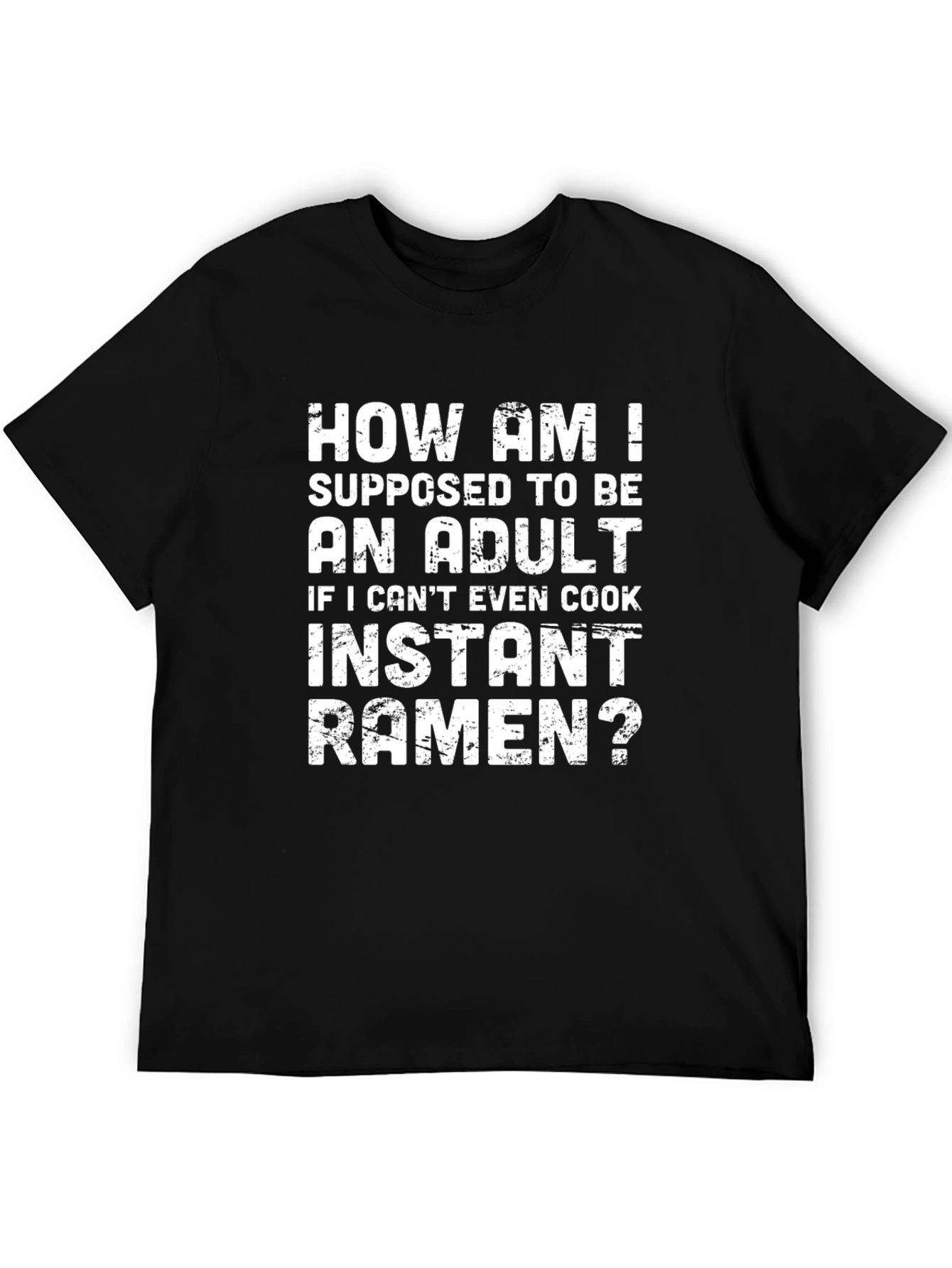Funny Adulting Ramen T-Shirt