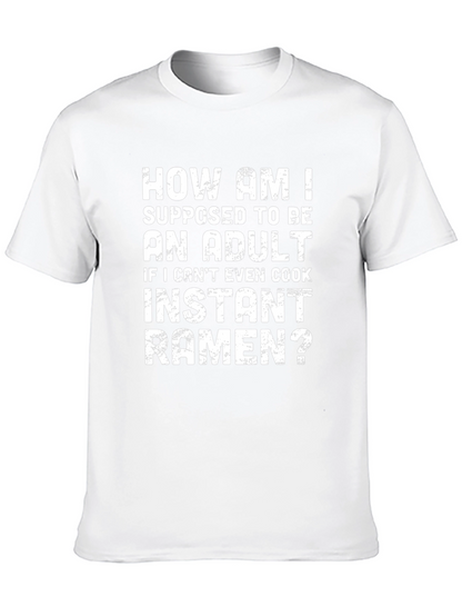 Funny Adulting Ramen T-Shirt