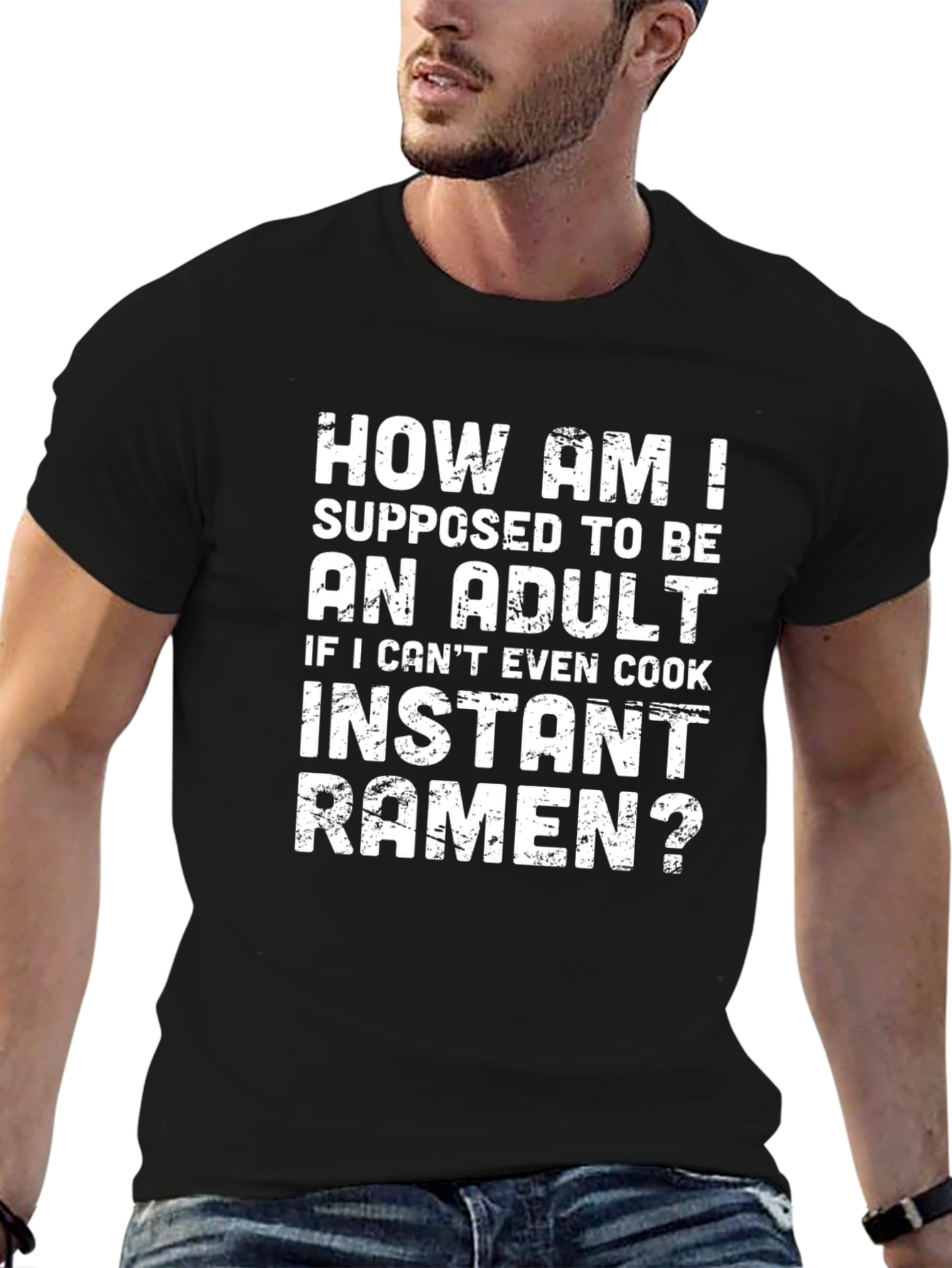 Funny Adulting Ramen T-Shirt