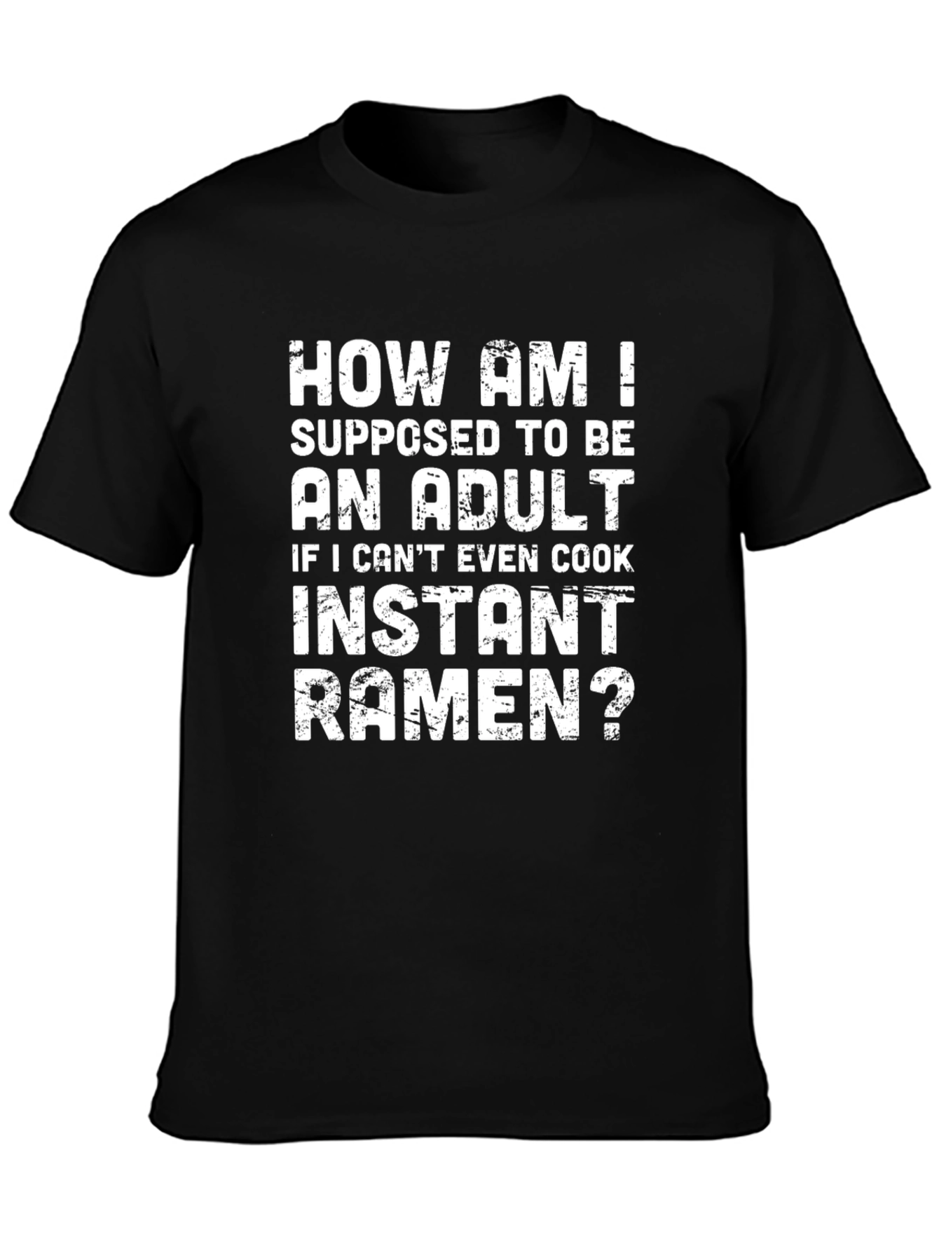 Funny Adulting Ramen T-Shirt