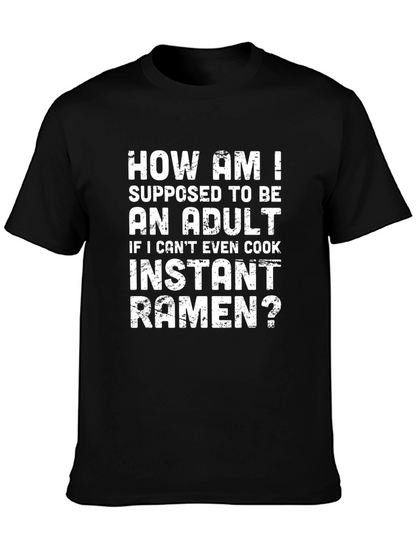 Funny Adulting Ramen T-Shirt